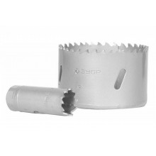 Коронка биметалл. 68 мм быстрорежущая сталь ЗУБР