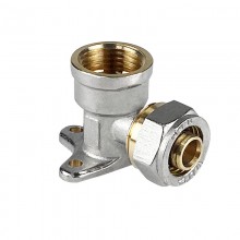 Угольник м/п 16x1/2внут.с крепежом VALFEX (10/160)