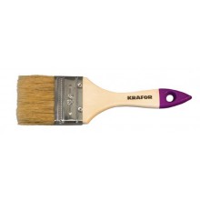 Кисть 4 плоская KRAFOR (100мм)