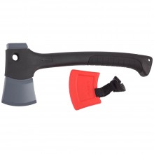 Топор  500 гр, фибергл.обрезин.ручка, ТУРИСТИЧЕСКИЙ в пласт. чехле ЗУБР