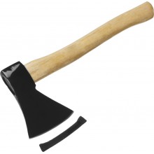 Топор  800 гр, дер.ручка, кованый MIRAX