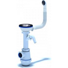 Сифон Ани Грот/GRAND 3-1/2 х 40 с пер. д/мойки