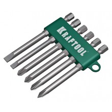 Бита (Набор) 6шт. KRAFTOOL Бита (Набор) 6шт. KRAFTOOL