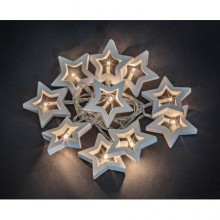 Гирлянда 14 047 NGF-D009-10CW-2AA-деревянные звездочки Navigator 21452