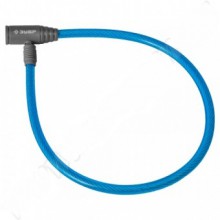 Замок навесной с тросом 650мм, d 10мм ЗУБР