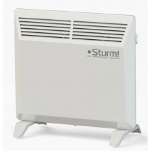 Конвектор 2000Вт Sturm ал.наг.эл-т X-shape,механ.термост,напол,защ.от перегр/опрокид