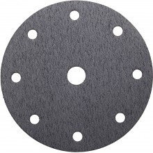 Круг шлифовальный на липучке 150мм, 9 отверстий, Р320, (5шт. !!!) URAGAN