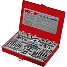 Метчик, плашка (набор) 35 пред. Зубр Мастер