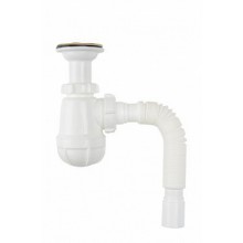 Сифон 1-1/2х40 нжВ  S0105/40  с гибкой трубой 40х40