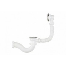 Сифон для ванны 1-1/2 с вып. и перел.