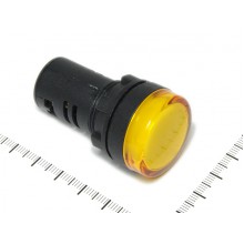 Лампа светосигнальная AD22DS d22мм 230В AC/DC желт. KARAT IEK BLS10-ADDS-230-K05