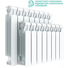 РАДИАТОР бимет. 500/100 RIFAR Монолит 10 секц. бок подкл.