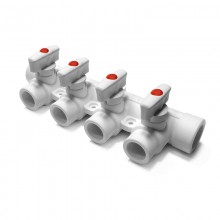 ПП Коллектор 40*20*4 вых.красный Pro Aqua