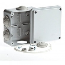 Коробка распр. ОП 100*100*50 IP54 сер. Рувинил 67050 (48 в упак.)