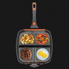 Сковорода - гриль 3 в 1 Granit Diamond Line Berlinger Haus