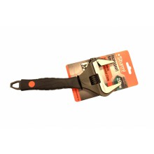 Ключ разводной  250 мм, (35мм) УСИЛ. ТОНКИЕ ГУБКИ, обрезин. рукоятка STURM