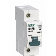 Авт.выкл.1п125А 10кА ВА-201 SchE 13025DEK