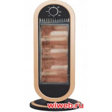 Обогреватель галогеновый, 3 реж, 400/800/1200Вт, вращ,защита от перегр/опрокид, Sturm!