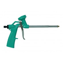 Пистолет для пены  ПЛАСТМАСС.КОРПУС,рег. винт и адаптер, железy.курок,Sturm!