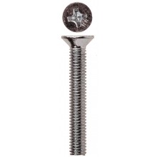 Винт М6х16 DIN 965 оц. пр.4.8,  ЗУБР (9шт)