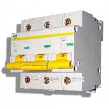 Авт.выкл.3п125А  IEK ВА47-150 х-ка D 15кА |  IEK MVA50-3-125-D