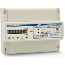 Счетчик ЦЭ-6803В 1 230В 10-100А 3ф. 4пр. М7P31 DIN-рейка Энергомера 101003001011075