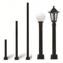 Опора метал. садово-парковая 1800 мм., чёрн., TDM