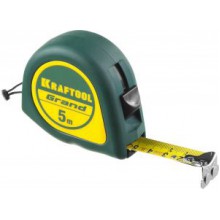 Рулетка   5мх19мм, обрезиненный пластиковый корпус KRAFTOOL