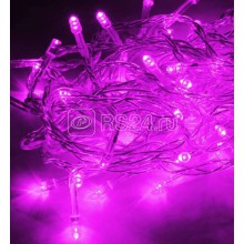 Гирлянда св. 50 LED розов.цв. провод 6.5м 8 режимов мигания Космос KOC_GIR50LED_V