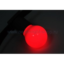 Лампа светодиодная d-45 3LED 1Вт шар E27 25лм 220В красн. Neon-Night 405-112
