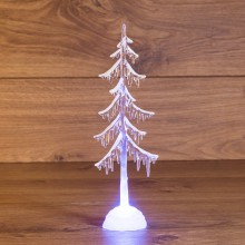 Фигура Елочка 25см 1LED 1.5Вт IP20 на подставке элементы питания 3хAG13(LR44) (в комп