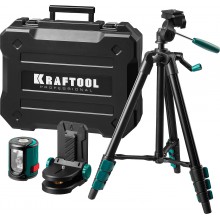 Уровень лазерный линейный ST-120, KRAFTOOL штатив, кейс, 1,2м, точн. +/-0,2 мм/м Уровень лазерный линейный ST-120, KRAFTOOL штатив, кейс, 1,2м, точн. +/-0,2 мм/м