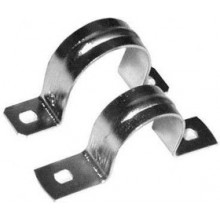 Скоба для металлорук.с внутр. d16мм двухлап. метал. оцинк. DKC 53354 (упак.100шт)
