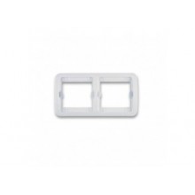 Рамка 2-м Mimoza гориз. бел. 22012