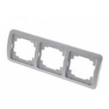 Рамка 3-м Mimoza бел.22013 (20 в упак.)