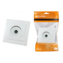 Розетка ТV СП 1-м Таймыр бел.TDM