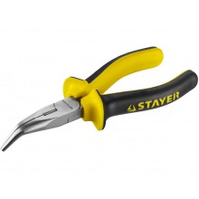 Тонкогубцы 160мм изогнутые STAYER