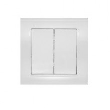 Выкл. СП 2-кл. IP20 10А, бел. Бриллиант (10/100) Выкл. СП 2-кл. IP20 10А, бел. Бриллиант (10/100)