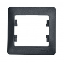 Рамка 1-м GLOSSA антрацит SchE GSL000701