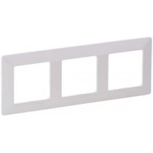 Рамка 3-м Valena Life универсальная бел. Leg 754003