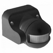 Детектор движ.ДД 009 1100Вт угол обз.180гр. дальн.12м IP44 черн.ИЭК