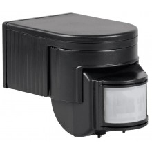 Детектор движ.ДД 012 1100Вт угол обз.180гр. дальн.12м IP44 черн. LDD10-012-1100-002