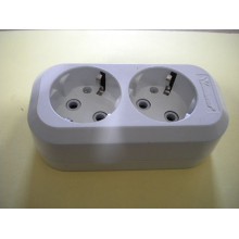 Колодка удл. 2Н с/з UNIVersal E302 АВС-пл. Колодка удл. 2Н с/з UNIVersal E302 АВС-пл.