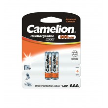 Элемент пит. аккум. ААА Camelion R03 NI-MN 1000мА.ч BP-2 (блист.2шт)