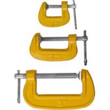 Струбцина (набор) 3шт 25-50-75мм STAYER