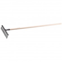 Грабли витые. 10 зуб с черенком ЗУБР