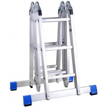 Лестница-трансформер алюминиевая 4х3 ЗУБР