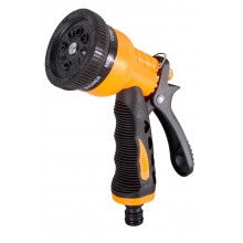 Пистолет-распылитель, 8 режимов полива Вихрь (Металл)