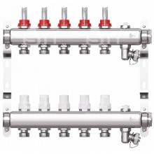 Кол. группа  1х-5 вых. с расх. нерж. STI в сборе Евроконус 3/4