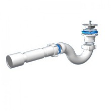 Сифон для душ. поддона 1-1/2 х 40 с г/тр.40х40/50 Е115